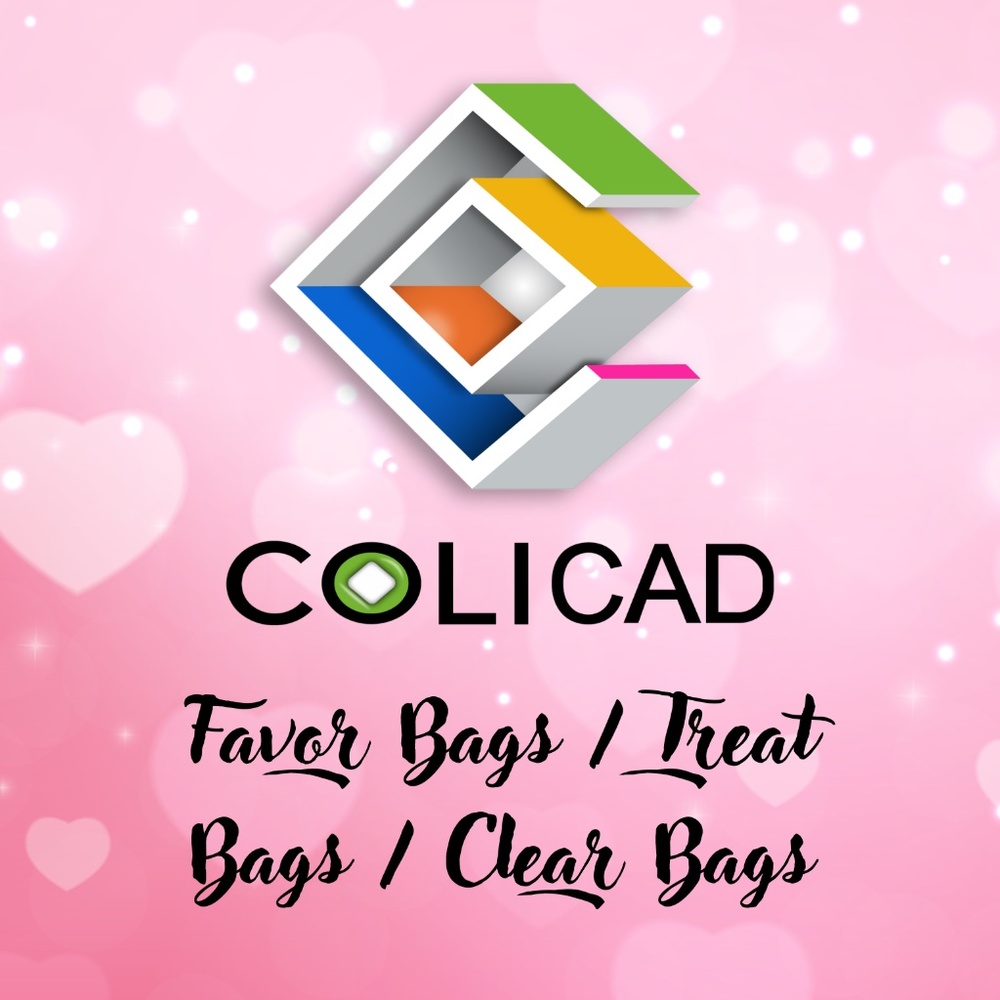 Colicad BOUTIQUE Favor Bags Treat Bags Clear Bags - Get 15$ Off